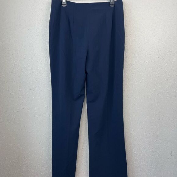 Multiples Navy Blue Slack Pants Size 10 EUC - Picture 5 of 6